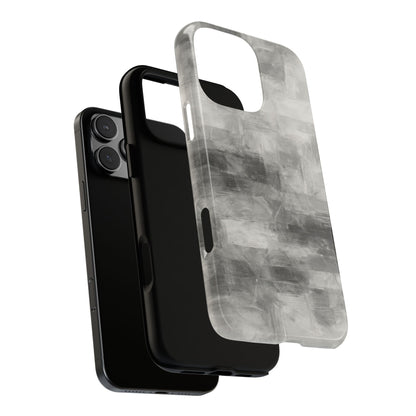 Stylish Phone Case for Tough Protection, Marble Grey Design, Customizable Gift for Her, Unisex Mobile Accessory, Birthday Present, [...] - TRV