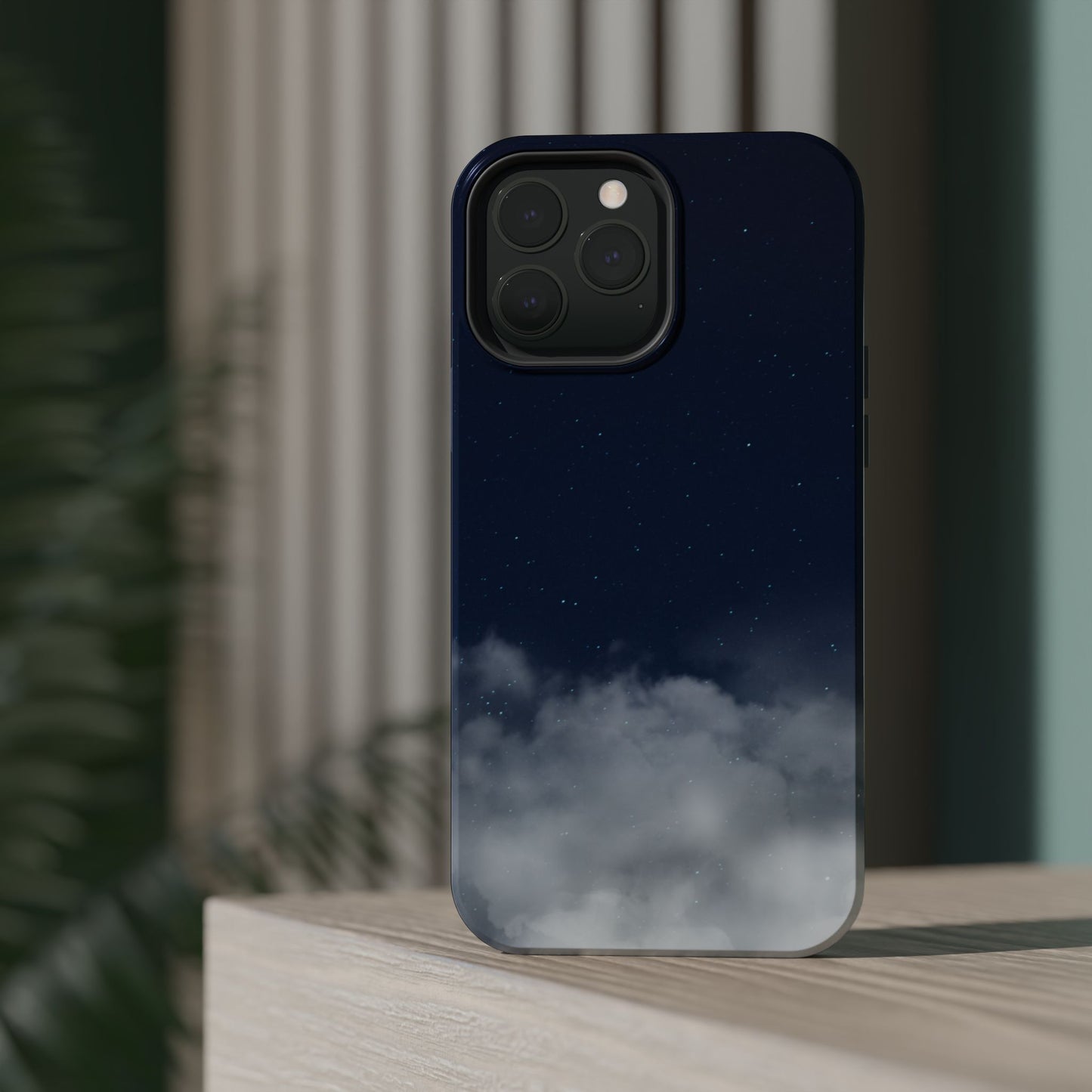 Night Sky Magnetic Impact-Resistant Phone Case — Foggy Cloud Design