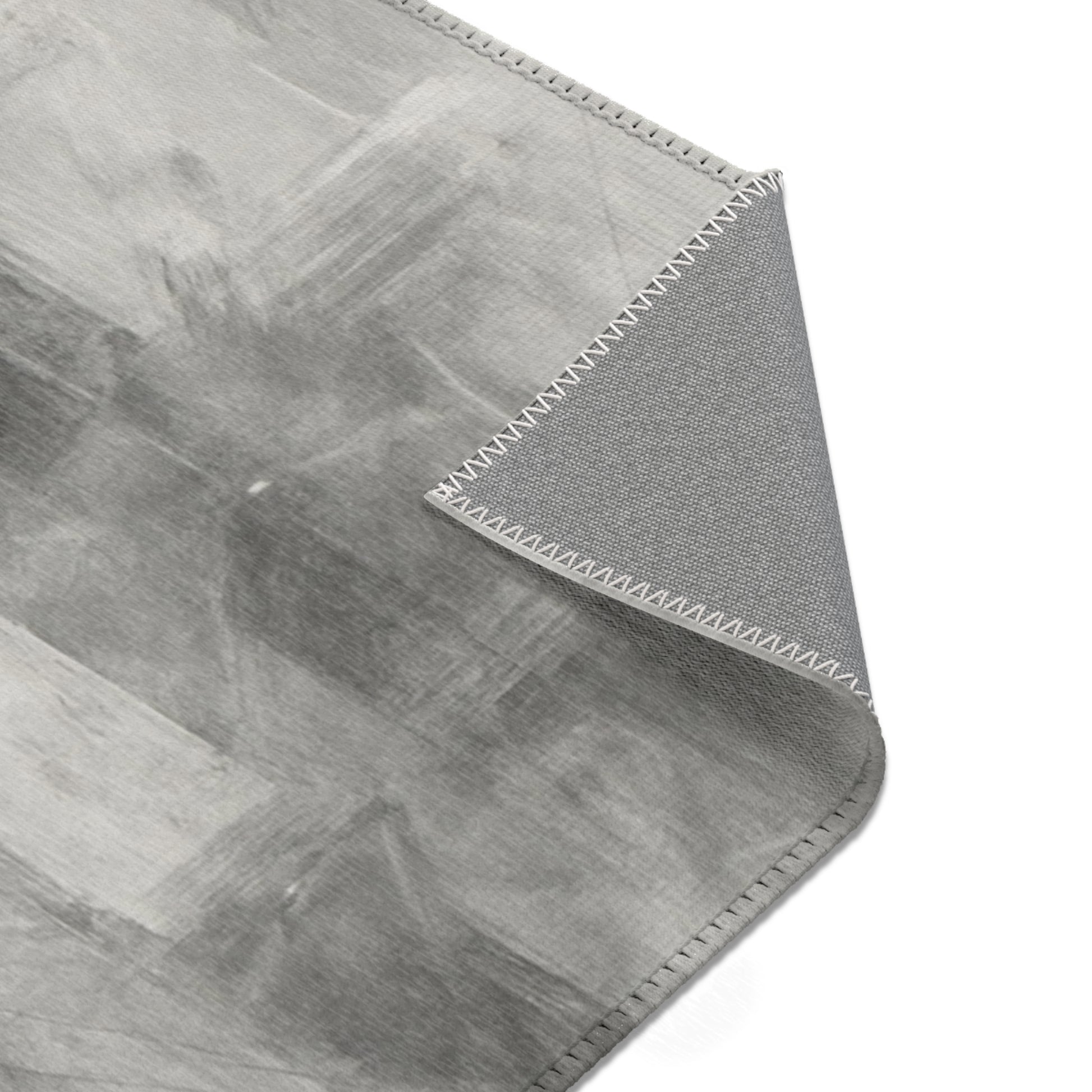Modern Abstract Area Rug, Boho Home Decor, Soft Indoor Carpet, Living Room Textile, Neutral Tones for Minimalist Spaces - TRV