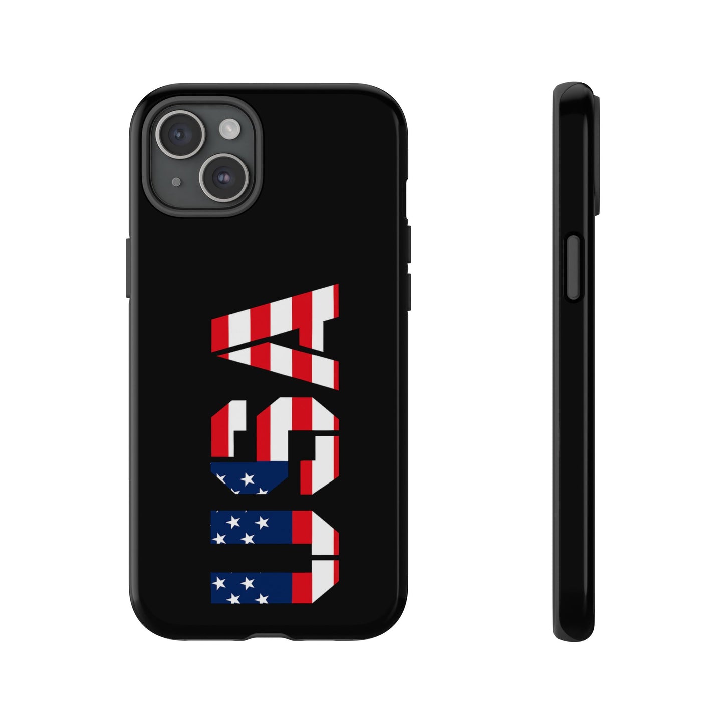 USA Flag Phone Case, Tough Phone Cover, Patriotic Gift, Independence Day Accessory, American Pride Mobile Case - TRV