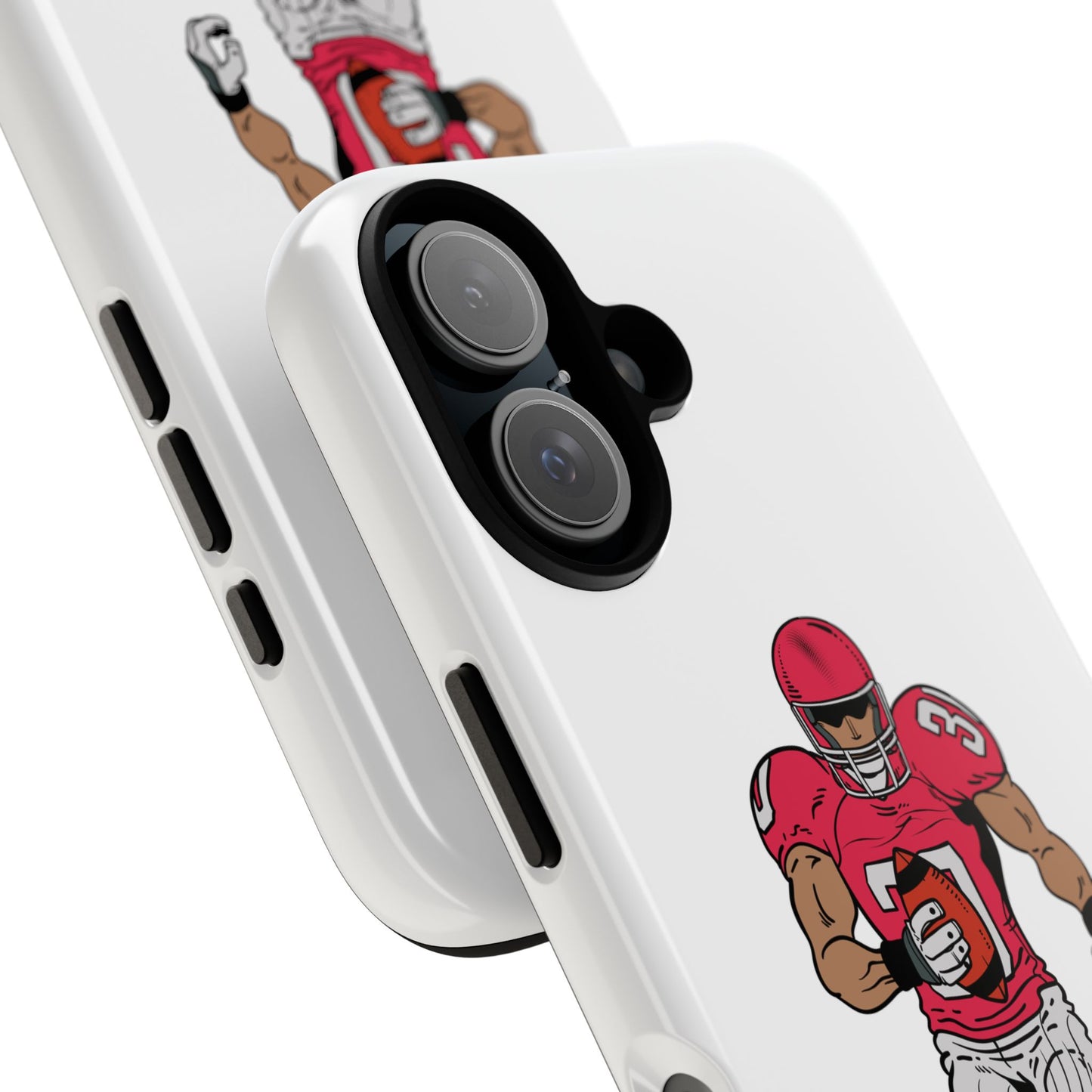 Football Player Tough Case, Sports Phone Cover, Athlete Gift, Tough Phone Case, Fall Sports, Football Lover's Accessory - TRV