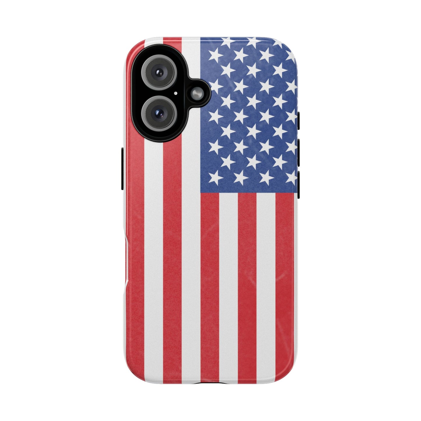 Patriotic Phone Case - Tough Cases for Veterans, USA Lovers, Independence Day, Memorial Day, Flag Design - TRV