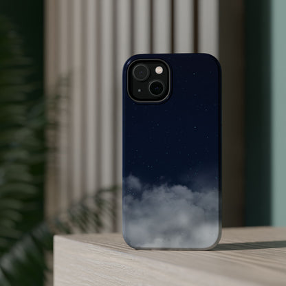 Night Sky Magnetic Impact-Resistant Phone Case — Foggy Cloud Design