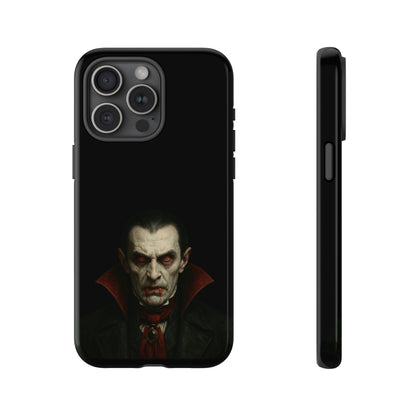 Vampire Phone Case - Tough Cases for Halloween, Gothic Decor, Gifts for Horror Fans, Spooky Accessories, Unique Cellphone Cover - TRV