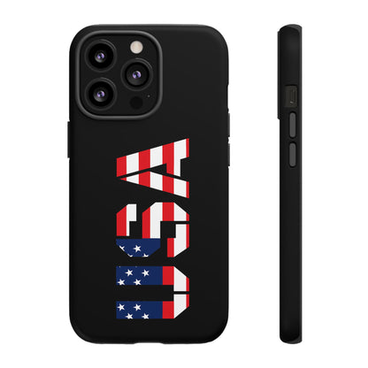 USA Flag Phone Case, Tough Phone Cover, Patriotic Gift, Independence Day Accessory, American Pride Mobile Case - TRV