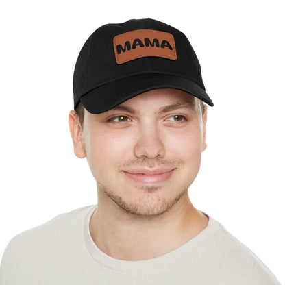 Stylish Dad Hat with Leather Patch - Perfect Gift for Dads, Everyday Wear, Casual Outings, Father's Day, Birthday Gift