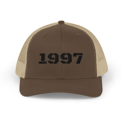 1997 Snapback Trucker Cap, Vintage Style Hat, Year Birth Cap, Trendy Dad Hat, Cool Casual Cap, Gift for 90s Kids - TRV