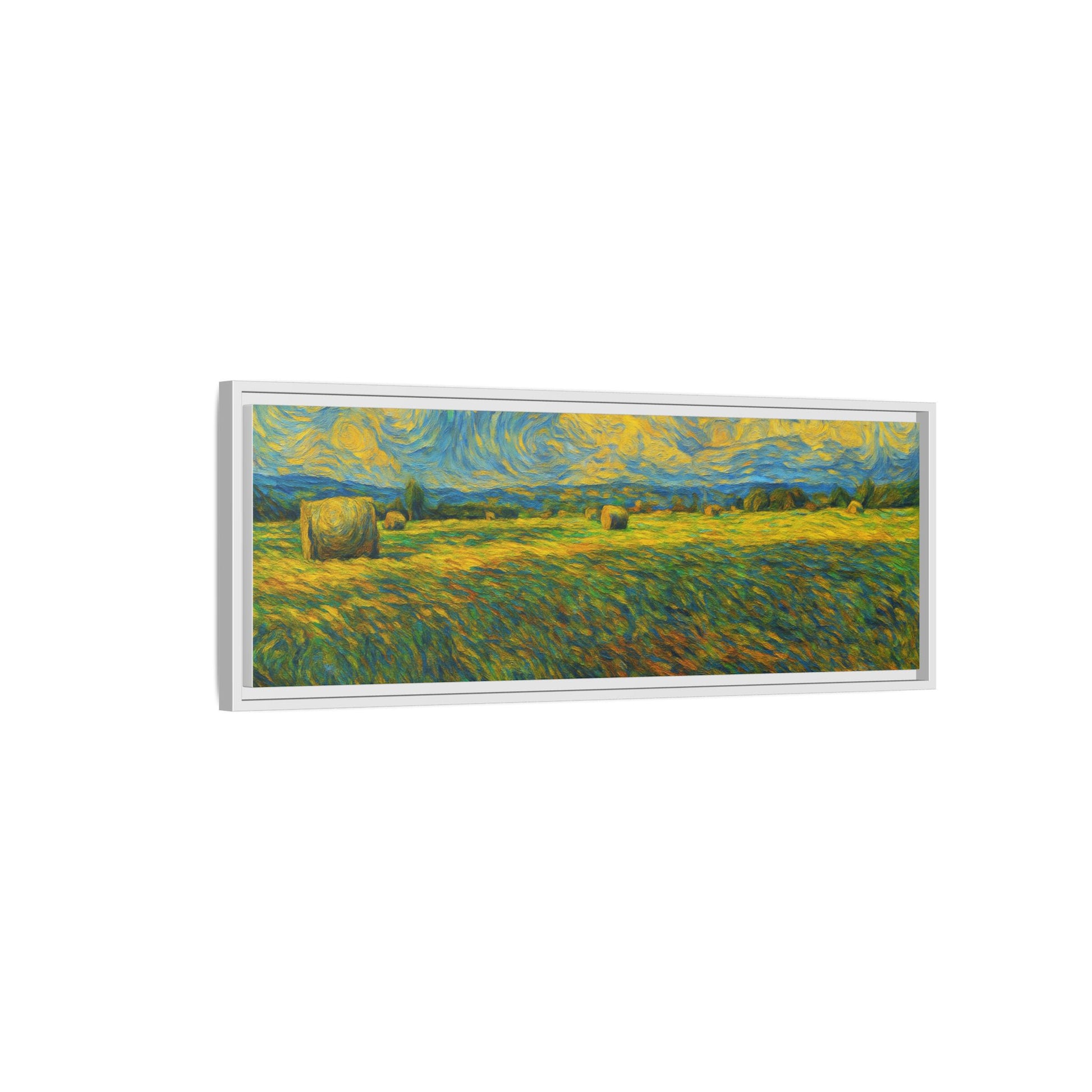 Landscape Matte Canvas, Framed (Multi-color) - TRV