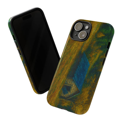 Artistic Phone Case by Tough Cases, Nature-Inspired Phone Protection, Unique Gift for Nature Lovers, Stylish Accessory, Fall Aesthetic - TRV