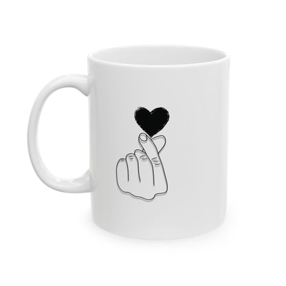 Heartwarming Ceramic Mug for Coffee Lovers - 11oz & 15oz