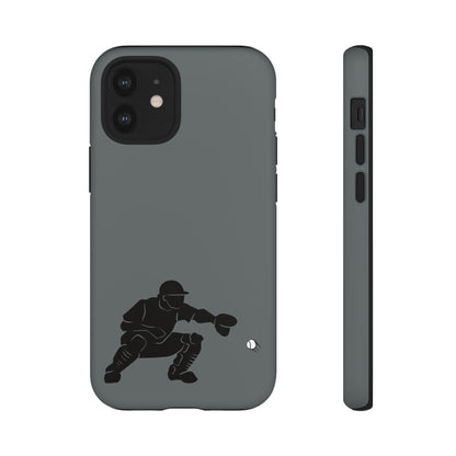 Baseball Catcher Phone Case, Sports Phone Accessory, Tough Cases, Gift for Athletes, Sports Fan Merchandise, Unique Design - TRV