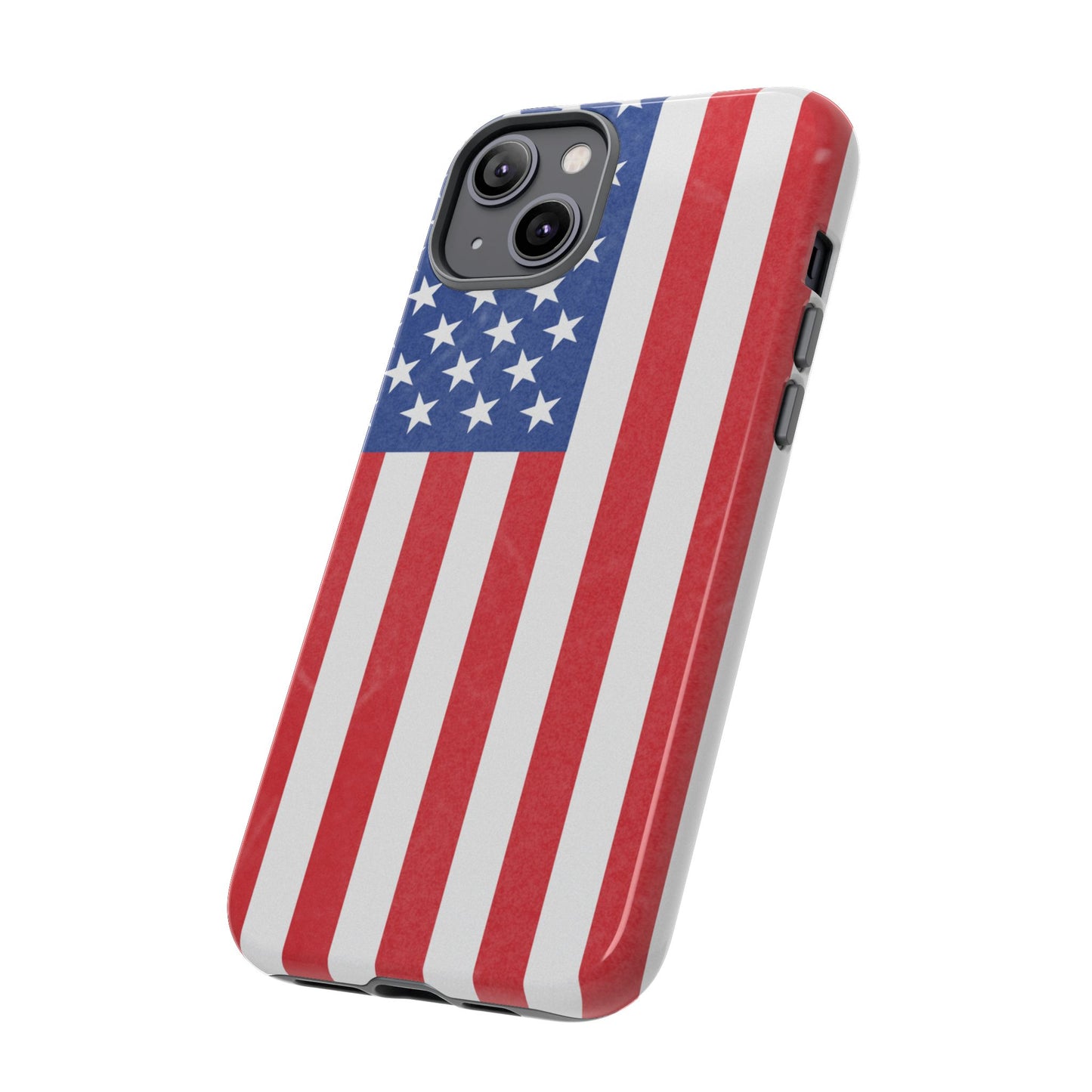 American Flag Phone Case - Patriotic Cell Cover, Tough Cases, USA Pride, Independence Day Gift, Veteran's Day, Phone Protection - TRV