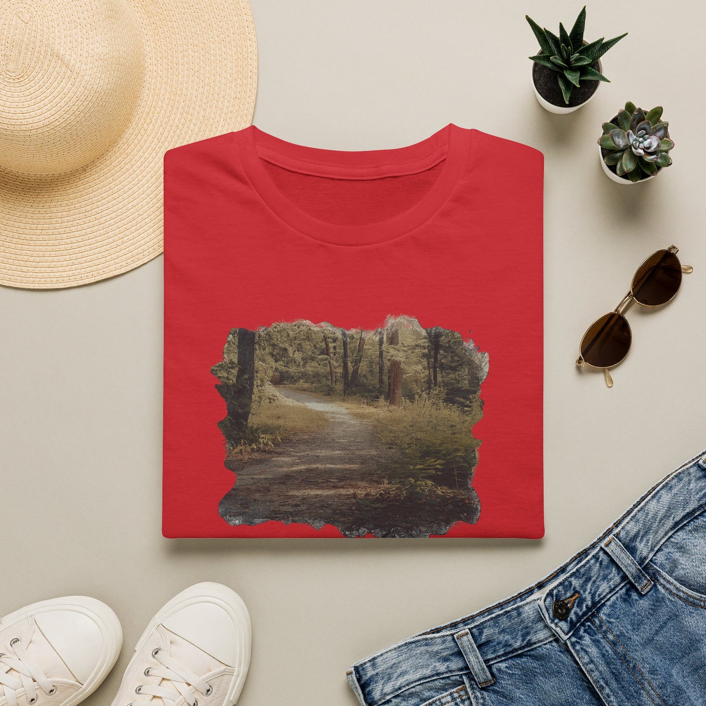 Nature-Inspired Unisex Softstyle T-Shirt, Eco-Friendly Fashion, Outdoor Lover Tee, Gift for Nature Enthusiasts, Casual Everyday Wear