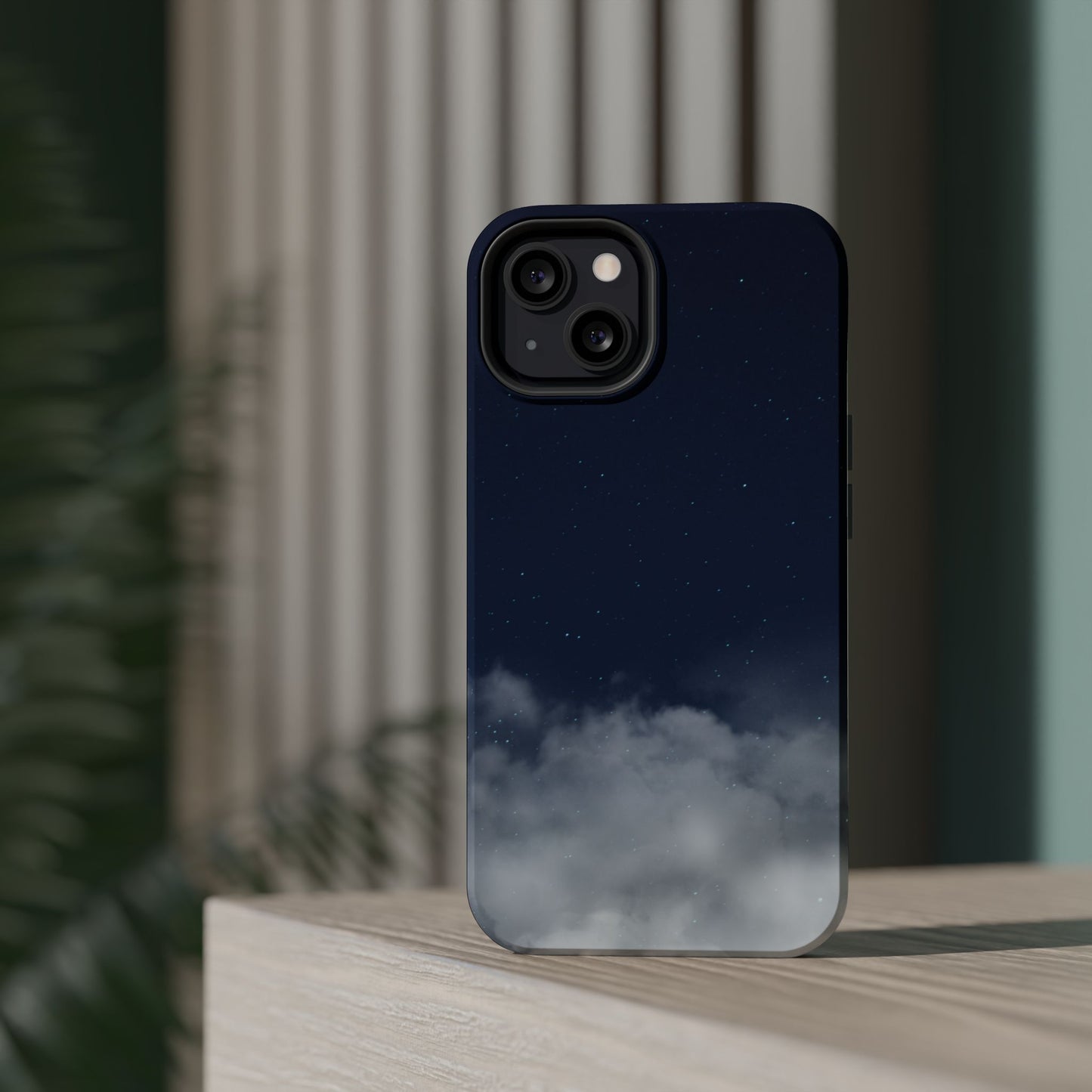 Night Sky Magnetic Impact-Resistant Phone Case — Foggy Cloud Design
