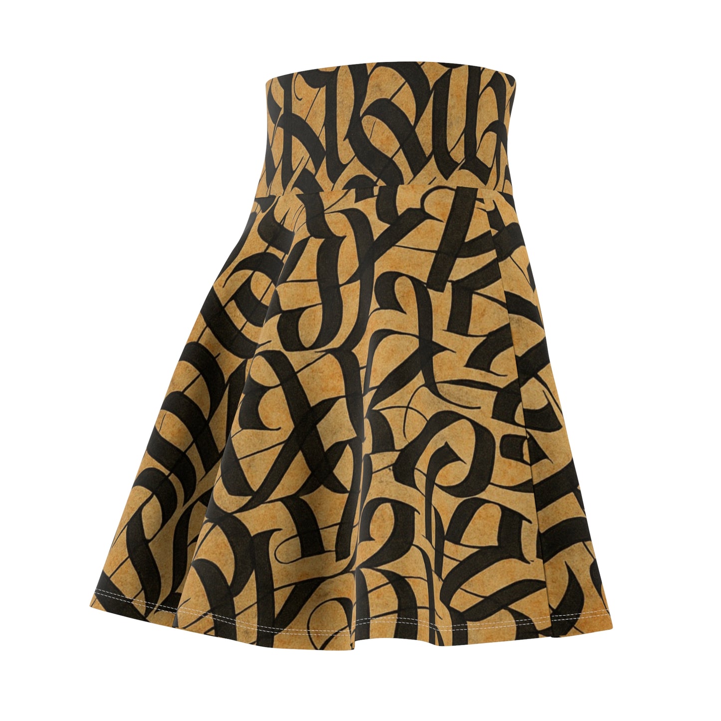 Chic Women's AOP Skater Skirt, Versatile Fashion Piece, Bohemian Style, Perfect for Festivals, Date Nights, and Summer Parties - TRV