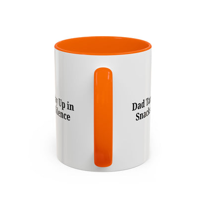 Humorous Dad Coffee Mug - Perfect Gift for Fathers, Dads, Birthdays, Father's Day, Fun Kitchen Decor, Snack Lovers - TRV