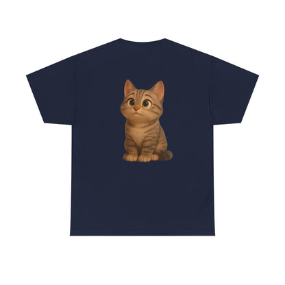 Adorable Cat Graphic Tee, Cute Pet Lover's Shirt, Animal Lover's Gift, Cozy Everyday T-Shirt, Perfect for Cat Lovers