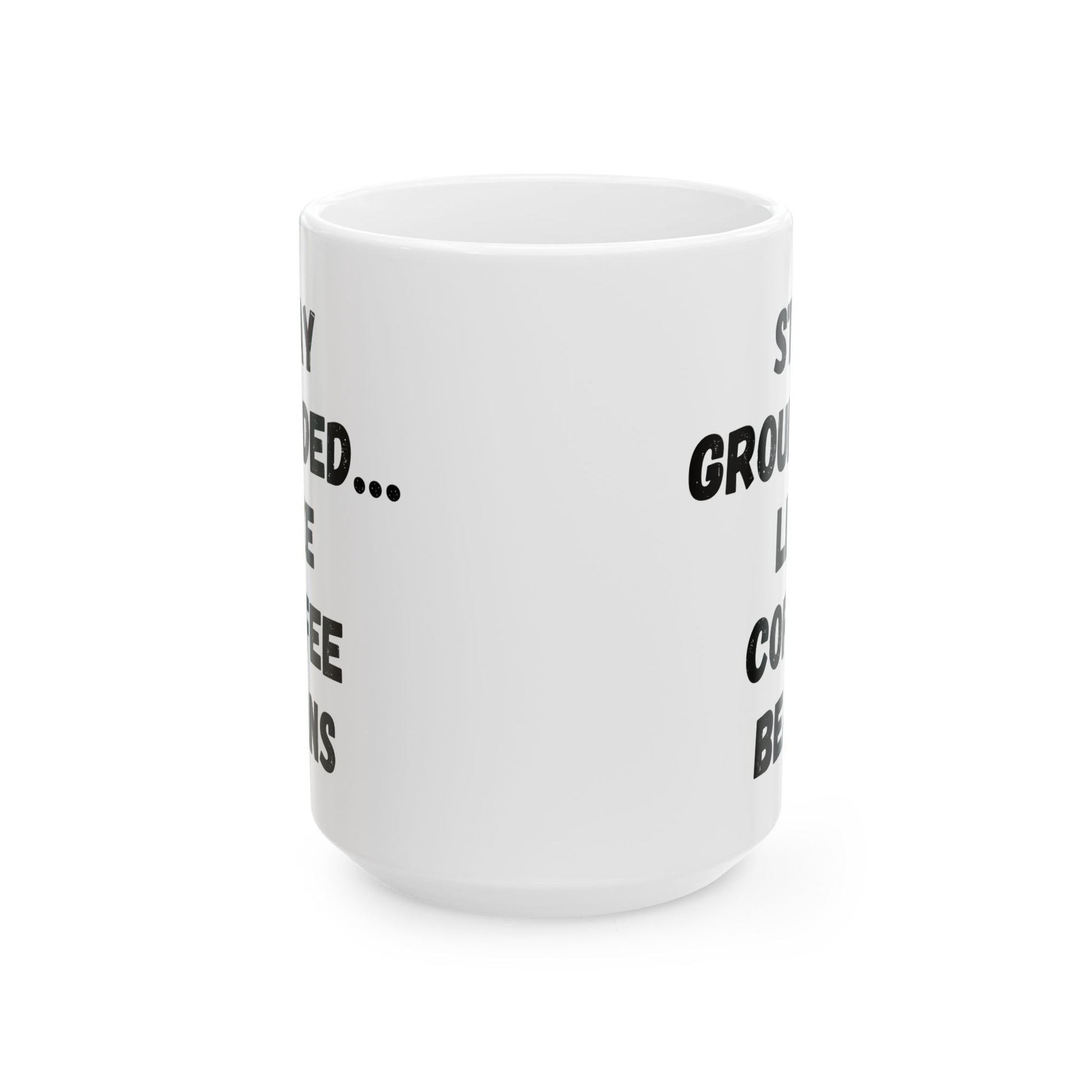 Inspirational Ceramic Mug - Motivational Quote for Daily Empowerment - TRV