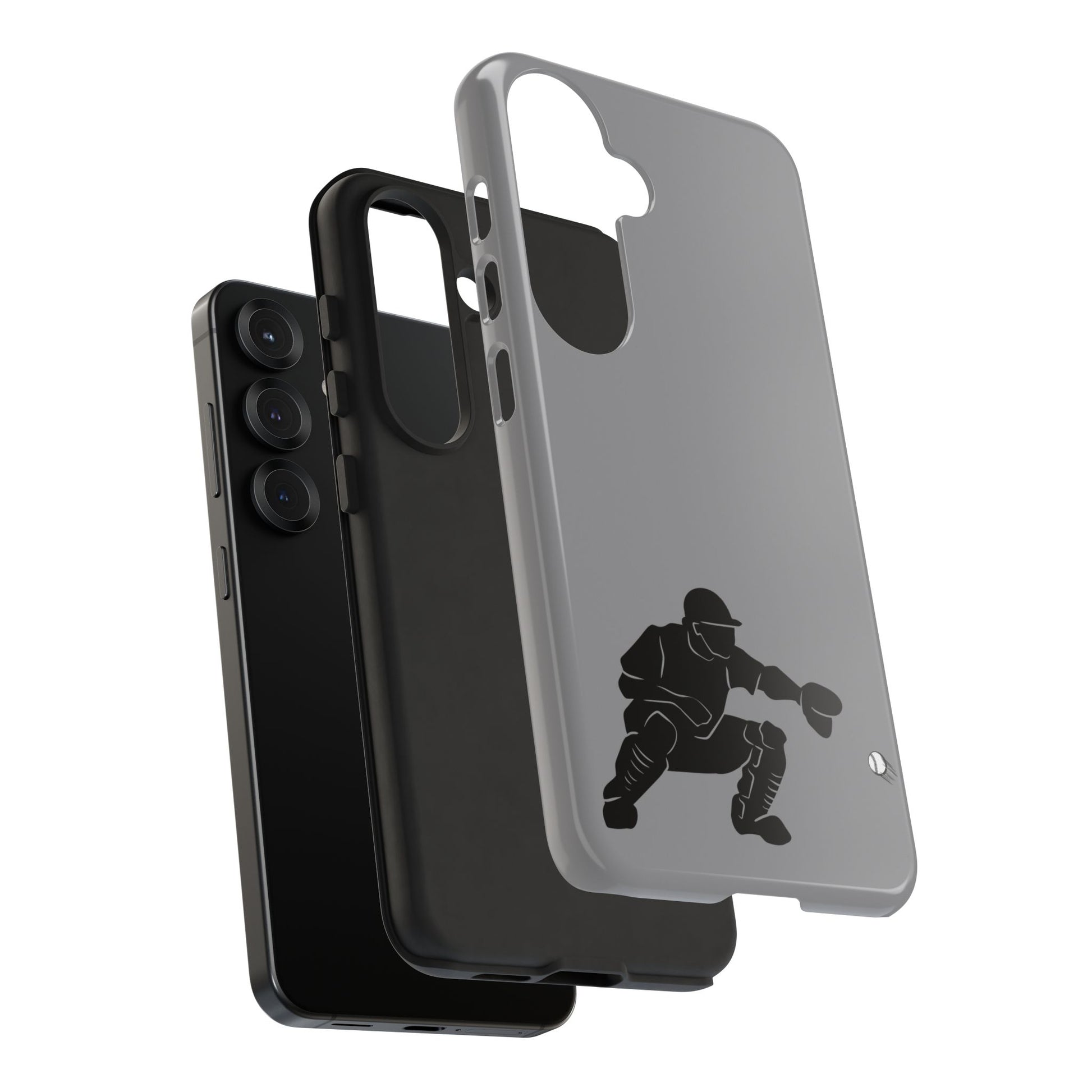 Baseball Catcher Phone Case - Tough Cases, Sports Phone Cover, Great for Athletes, Perfect Gift for Baseball Lovers, Unique Cell Phone Design - TRV