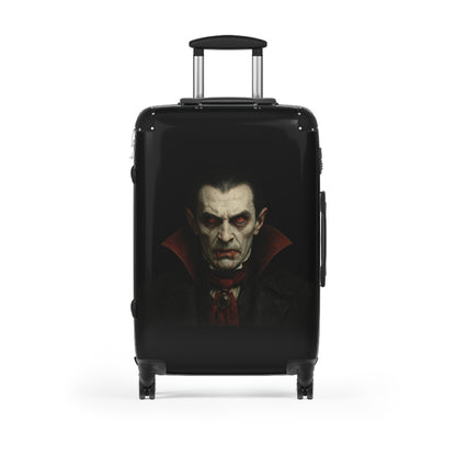 Spooky Vampire Luggage, Halloween Travel Bag, Dracula Suitcase, Gothic Carry-On, Horror Trip Gear - TRV