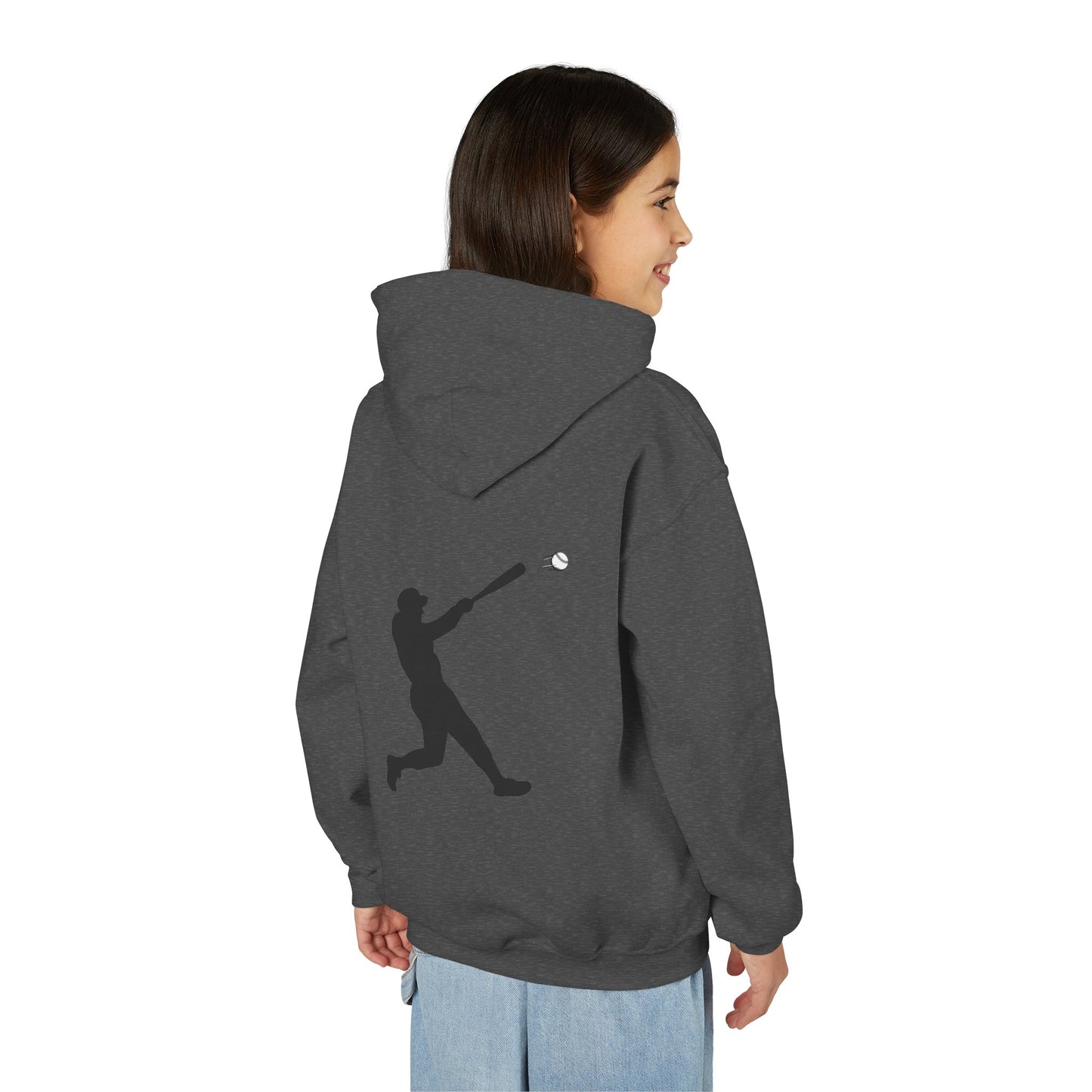 Youth Baseball Swing Hoodie | Perfect Gift for Young Players | Sports Sweatshirt | Custom Athletic Wear | Birthday Gift, Team Apparel, [...]