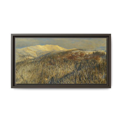 Framed Mountain Canvas Art, Perfect for Home Decor, Nature Wall Art, Gift for Nature Lovers, Cozy Atmosphere - TRV