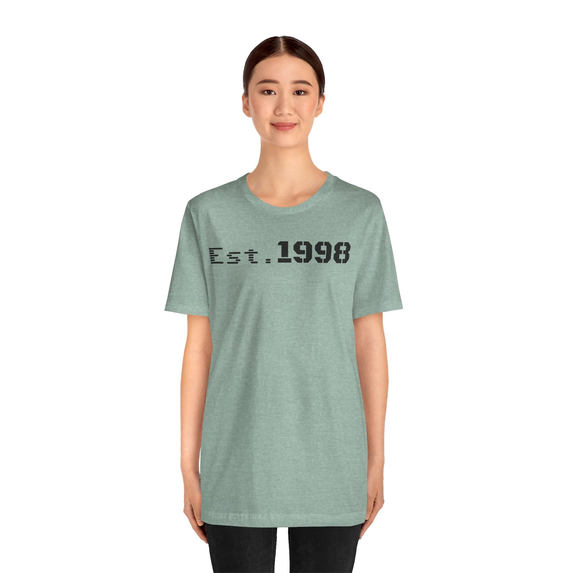 Vintage Est. 1998 Tee - Retro Unisex Shirt for Birthdays, Gifts, Everyday Wear, Casual Style, Nostalgia - TRV