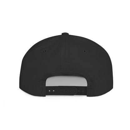 Sporty Love Flat Bill Snapback Hat – Adjustable Cap for Athletes, Casual Wear, Gifts for Sports Fans, Basketball Enthusiasts, Unique - TRV