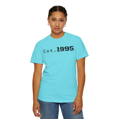 Vintage Est. 1995 T-Shirt, Retro Unisex Tee, Perfect Gift for Birthdays, Casual Wear, Nostalgic Apparel - TRV