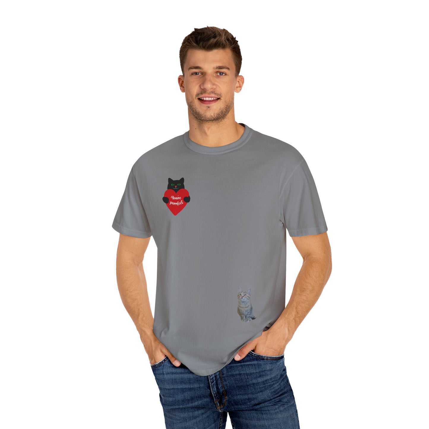 Cat Lover Unisex T-Shirt, Cute Cat Tee, Gift for Cat Owners, Animal Lover Shirt, Birthday Gift, Casual Comfort Tee, Pet Theme - TRV
