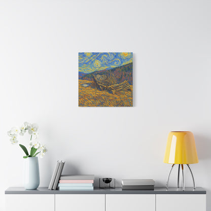 Stretched Canvas Art Print, Beautiful Wall Decor, Home Aesthetics, Gift Idea, Perfect for Art Lovers, Unique Artwork