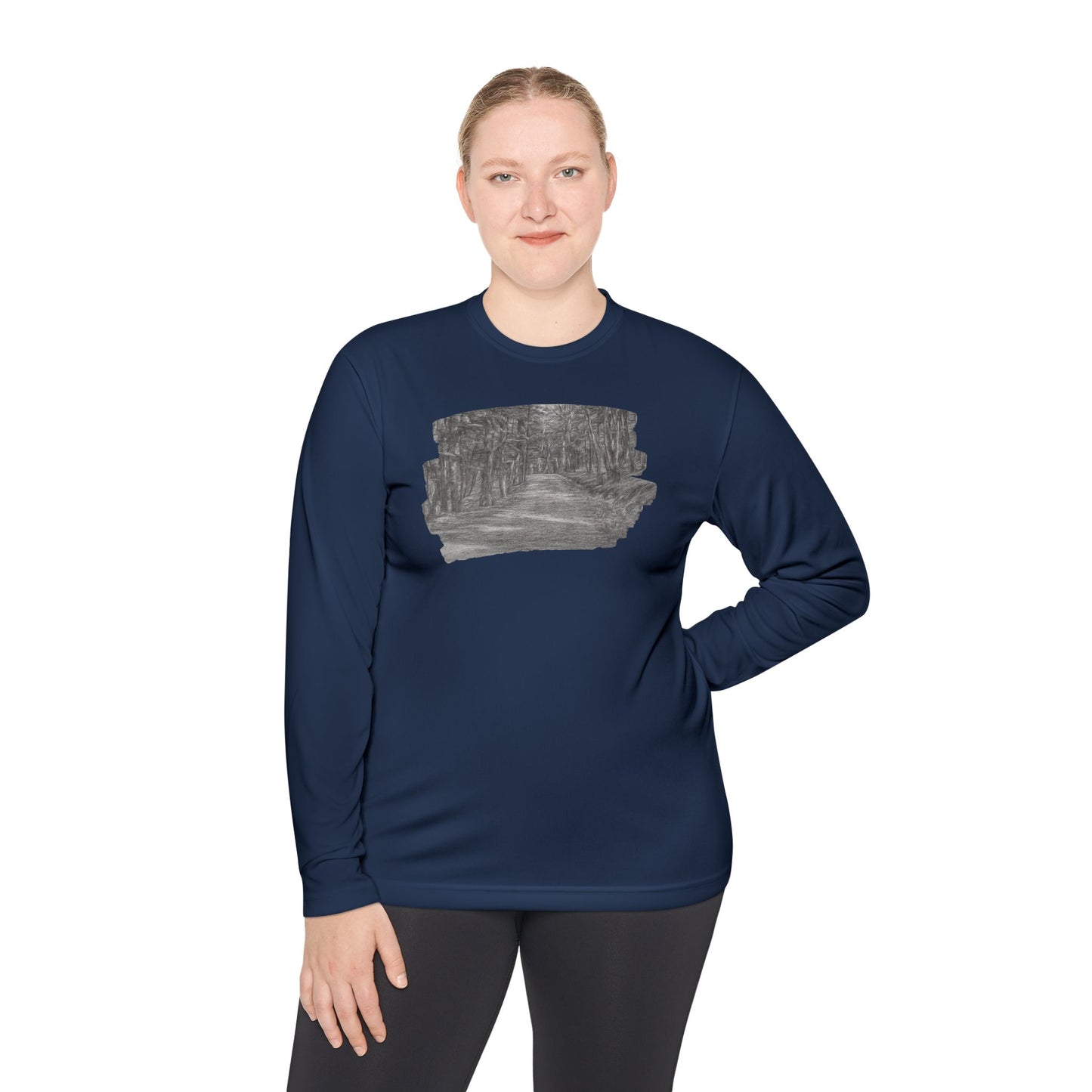Unisex Long Sleeve Tee - Nature Inspired Design, Comfortable Graphic Shirt for Outdoor Lovers, Casual Wear, Gift for Nature [...] - TRV