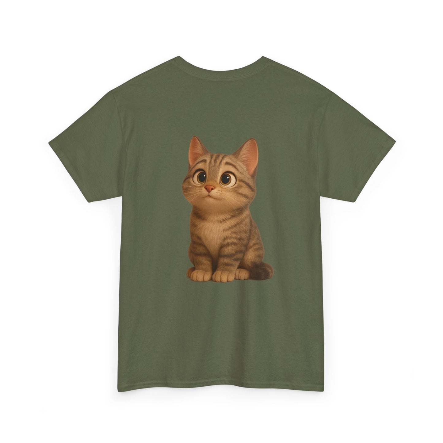 Adorable Cat Graphic Tee, Cute Pet Lover's Shirt, Animal Lover's Gift, Cozy Everyday T-Shirt, Perfect for Cat Lovers