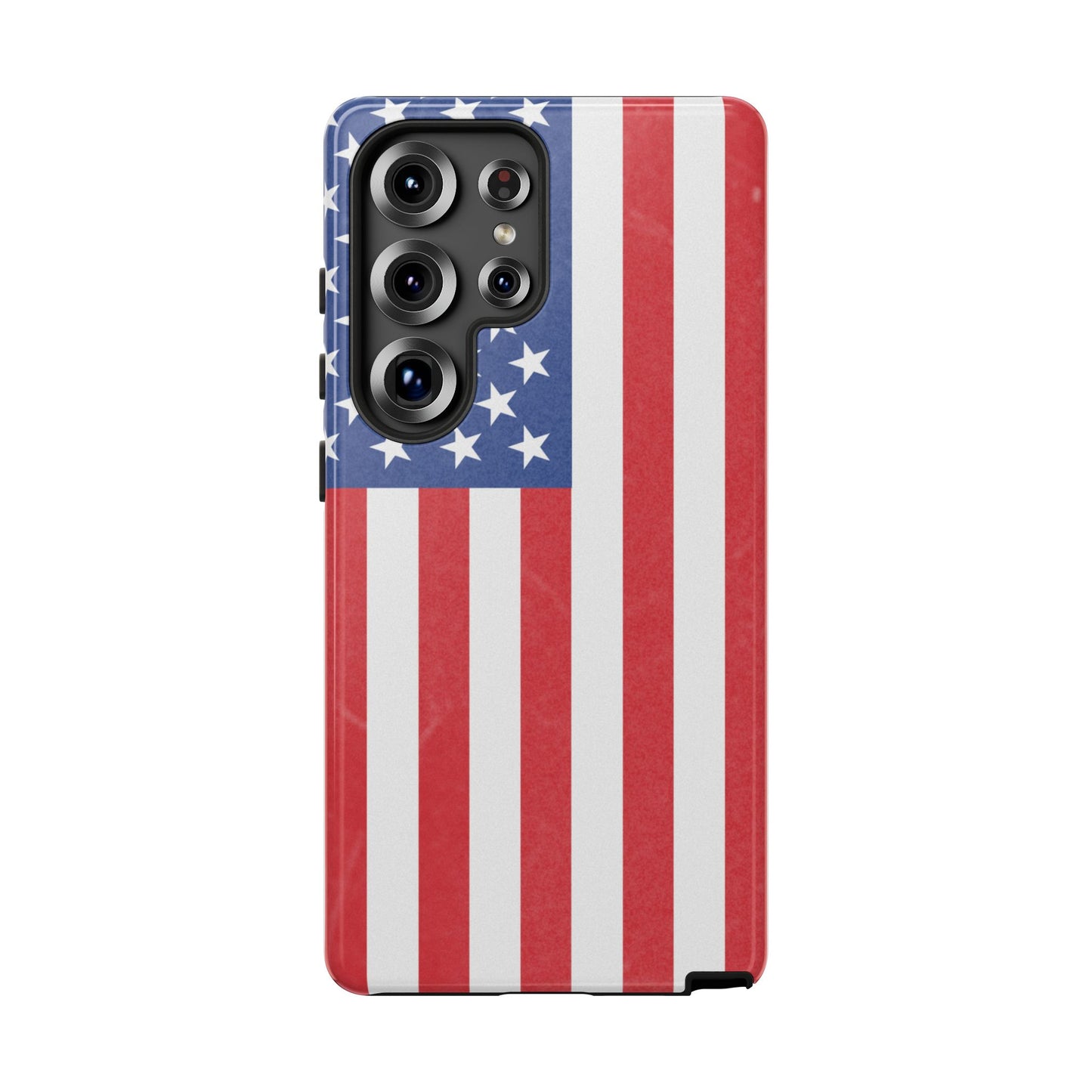 American Flag Phone Case - Patriotic Cell Cover, Tough Cases, USA Pride, Independence Day Gift, Veteran's Day, Phone Protection - TRV