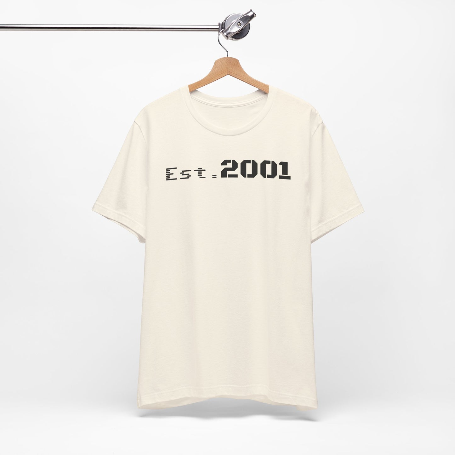 Est. 2001 Unisex Tee - Timeless Casual Wear, Birthday Gift, Nostalgic Fashion, Everyday Comfort, Trendy Streetwear
