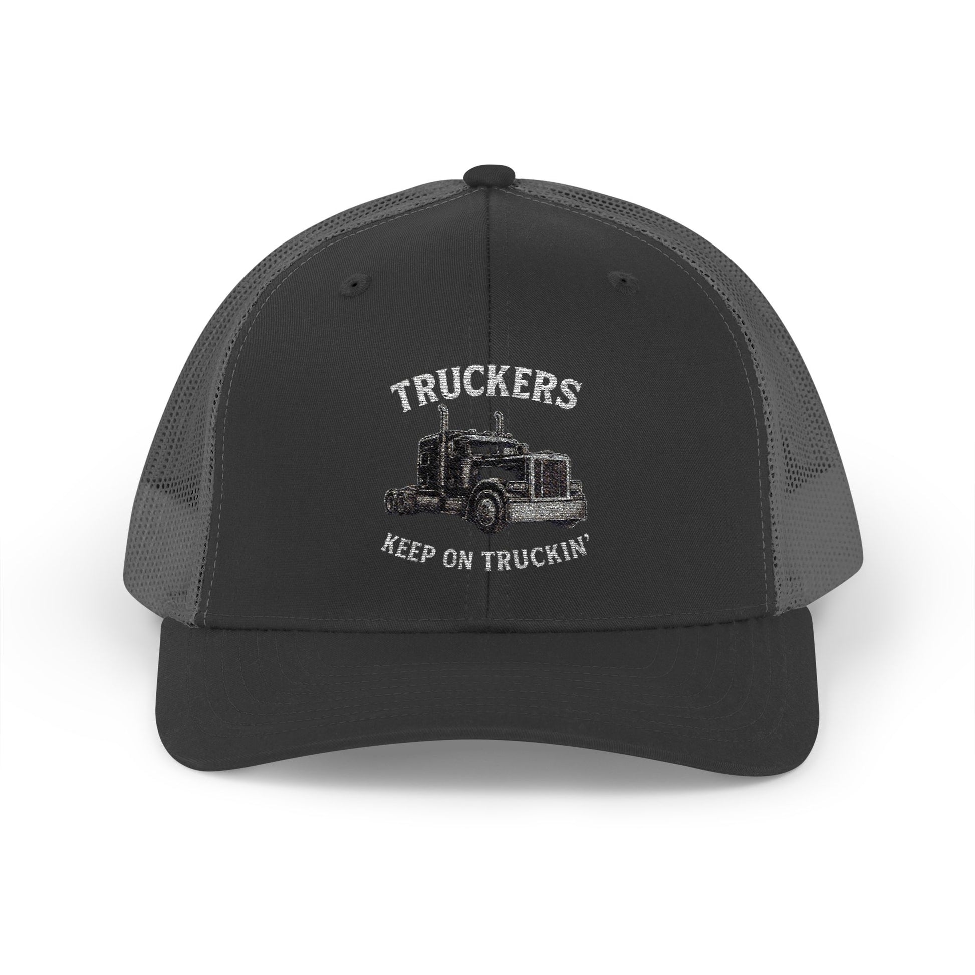 Truck Driver Snapback Cap, Mesh Trucker Hat, Cool Casual Hat, Perfect Gift for Drivers, Trucking Enthusiasts, Outdoor Style - TRV