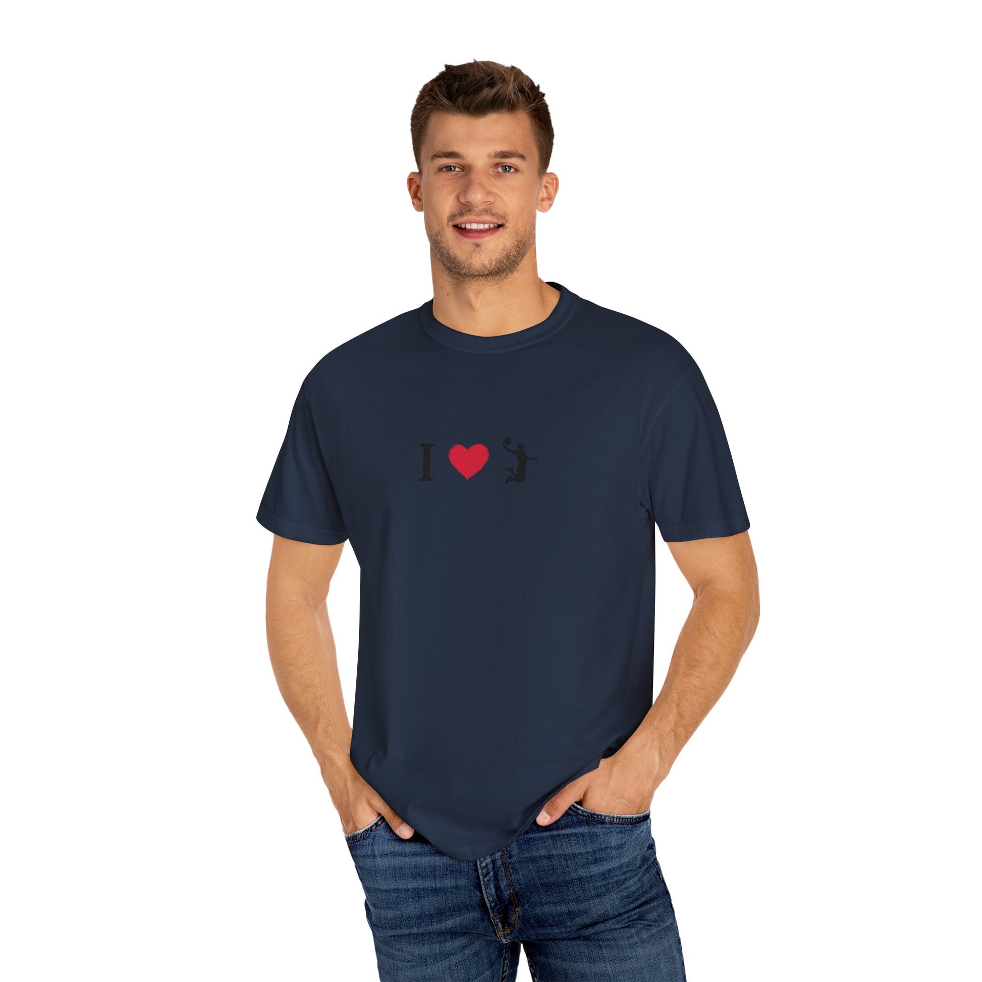 I Love [Activity] Unisex Garment-Dyed T-shirt, Casual Tee, Gift for Him, Gift for Her, Everyday Style, Fun Apparel - TRV