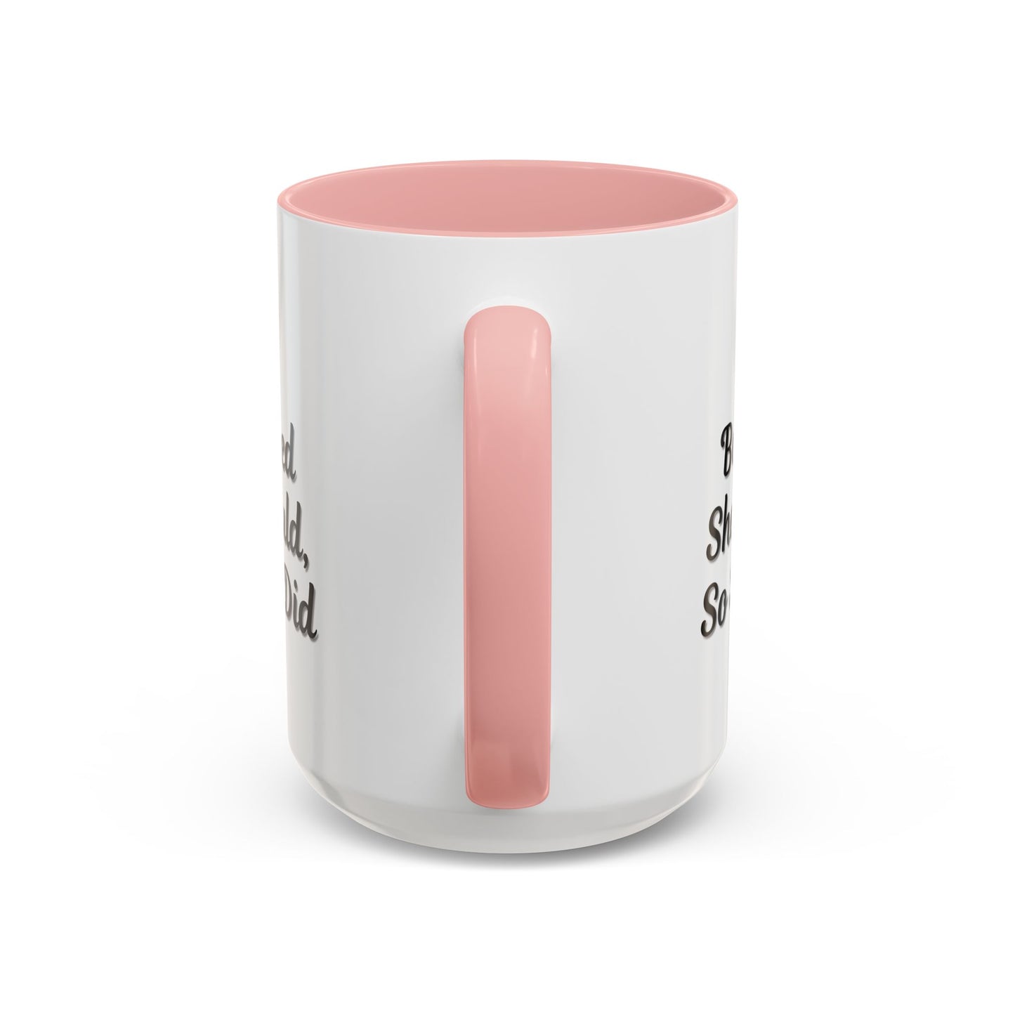 Inspiring Accent Coffee Mug - 'She Believed She Could, So She Did' - 11oz & 15oz