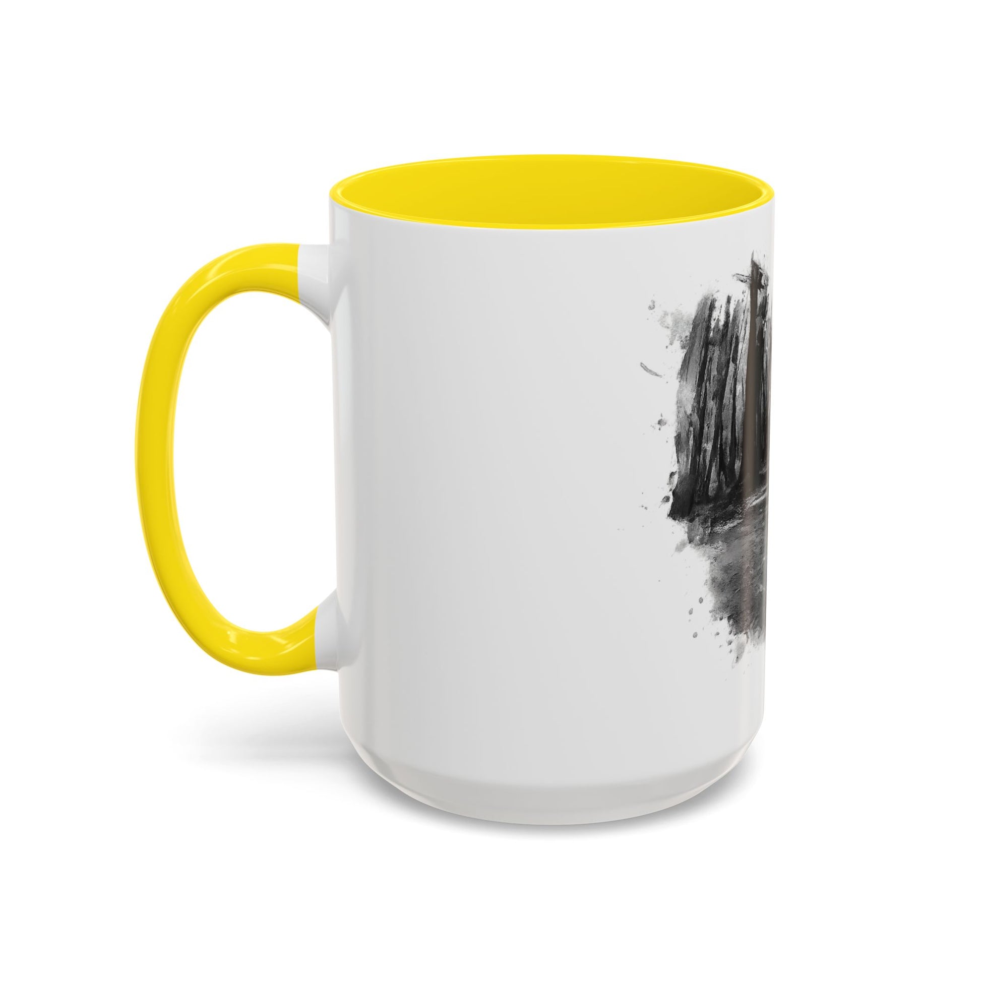 Moody Abstract Forest Coffee Mug | Unique Gift for Nature Lovers, Cozy Home Decor, Perfect for Coffee, Tea, and Hot Chocolate - TRV