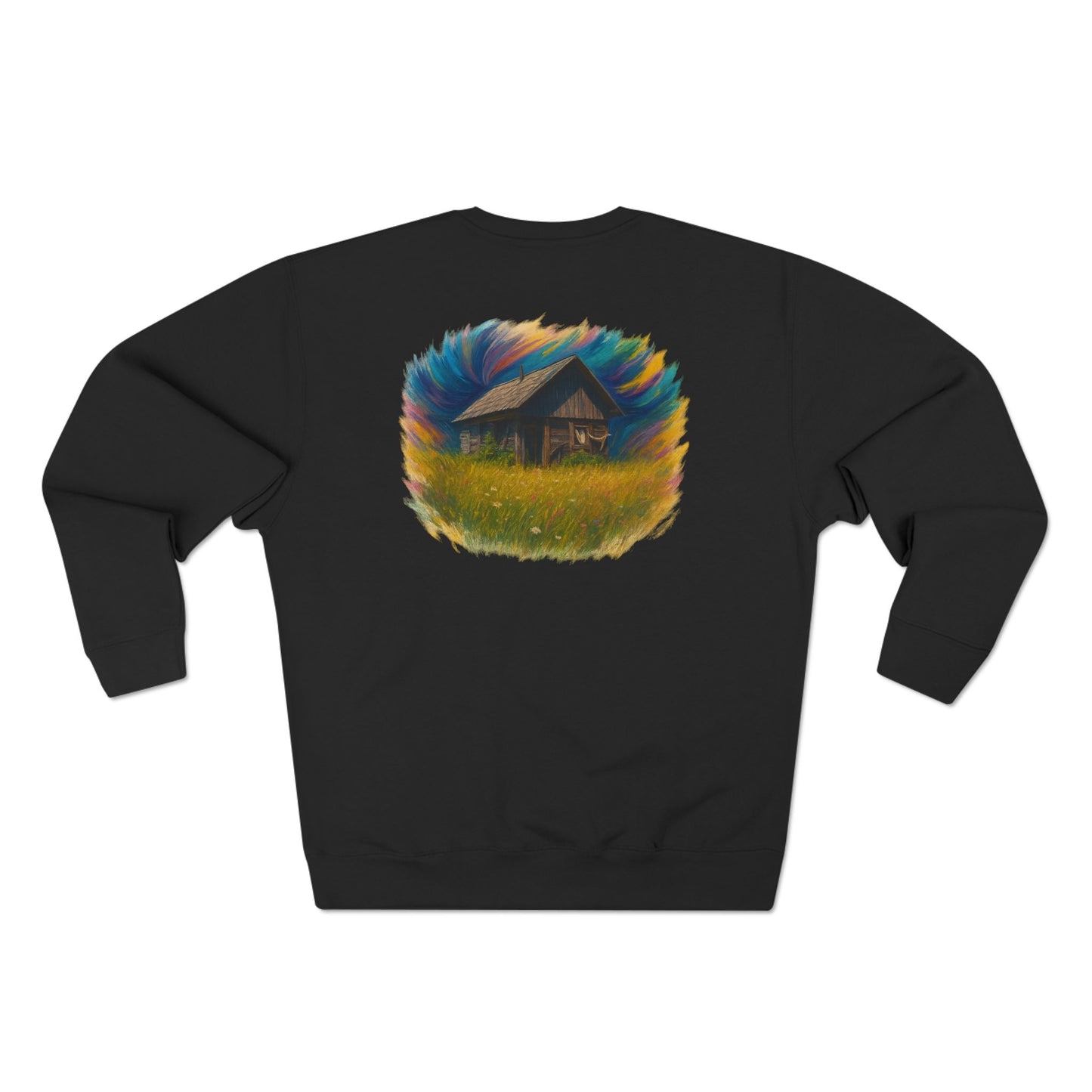 Cozy Dreamers Unisex Crewneck Sweatshirt, Artistic Sweatshirt, Gift for Nature Lovers, Vintage Vibe Apparel, Comfortable Layer, Casual Wear - TRV