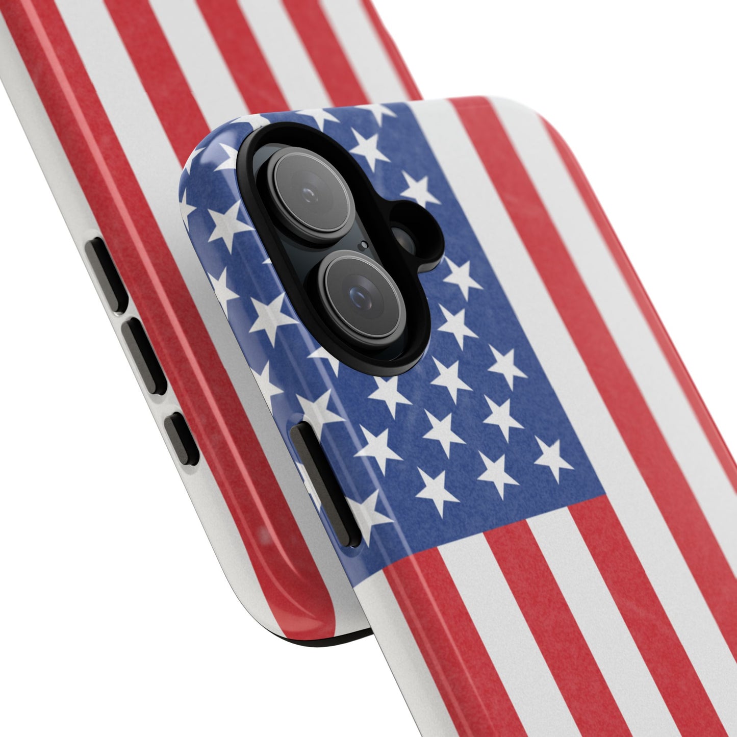 American Flag Phone Case - Patriotic Cell Cover, Tough Cases, USA Pride, Independence Day Gift, Veteran's Day, Phone Protection - TRV