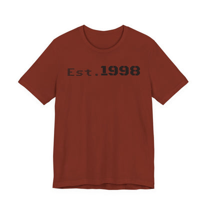 Vintage Est. 1998 Tee - Retro Unisex Shirt for Birthdays, Gifts, Everyday Wear, Casual Style, Nostalgia - TRV