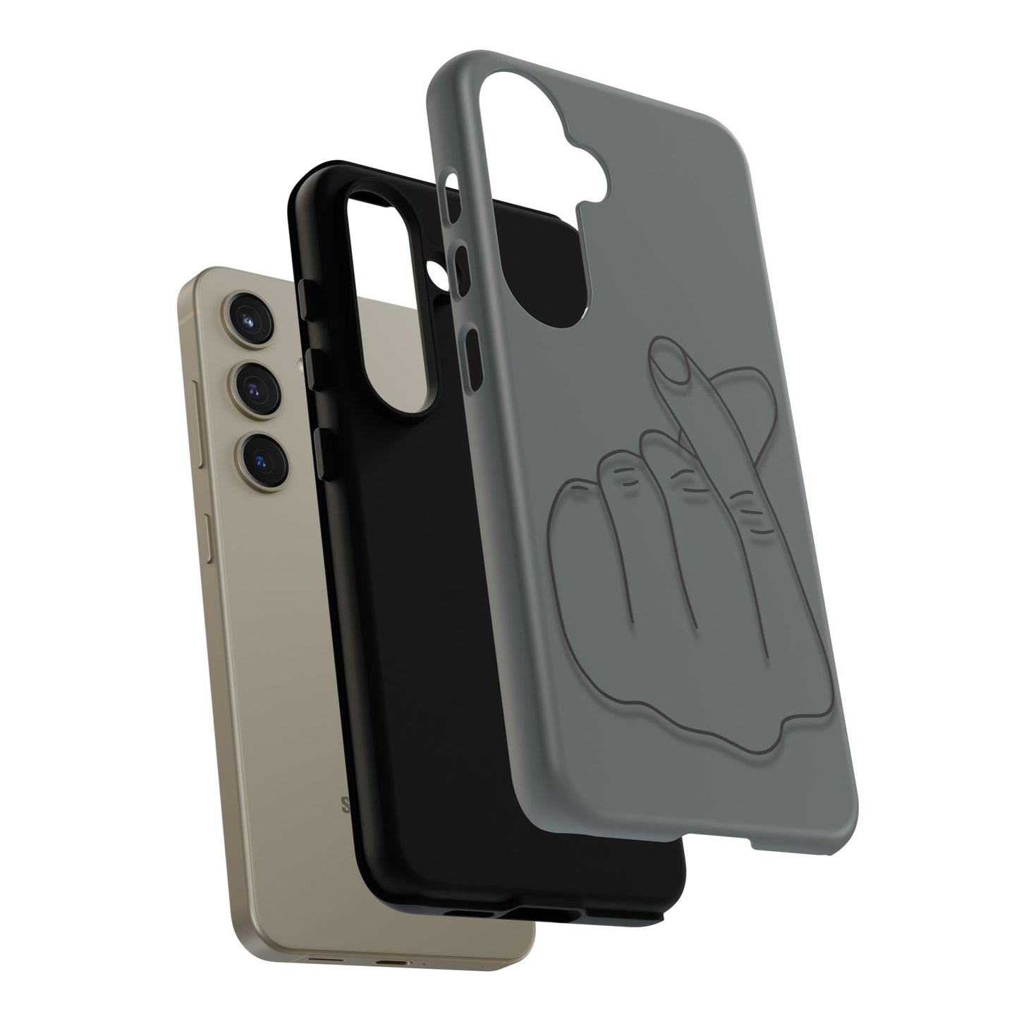 Funny Phone Case with Love Gesture - Tough Cases - TRV