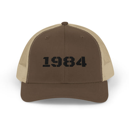 Vintage 1984 Snapback Trucker Cap, Retro Hat, Gift for Him, Dad Hat, Casual Fashion, Birthday Gift - TRV