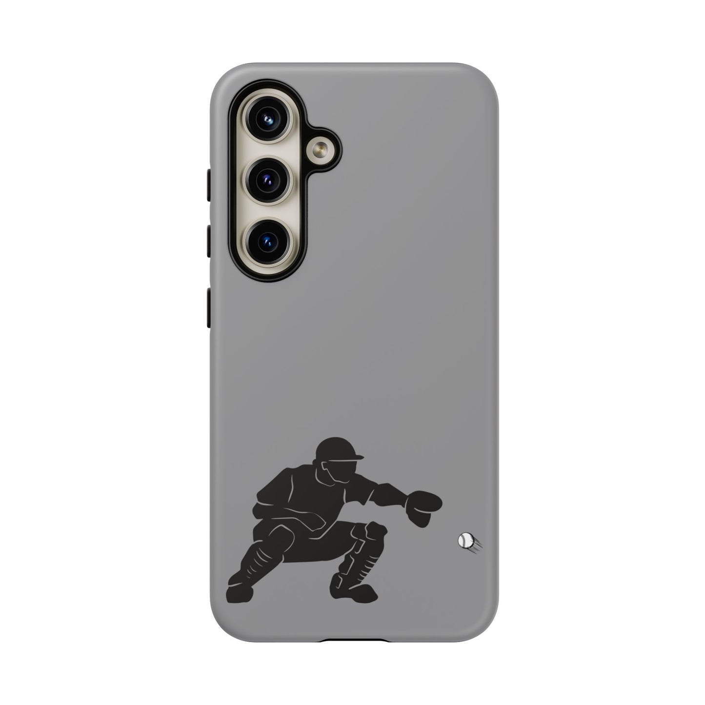 Baseball Catcher Phone Case - Tough Cases, Sports Phone Cover, Great for Athletes, Perfect Gift for Baseball Lovers, Unique Cell Phone Design - TRV