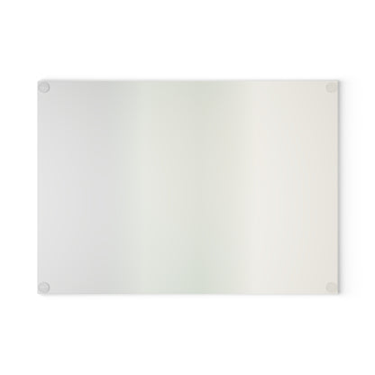 Green Ombre Gradient Glass Cutting Board | Modern Kitchen Decor