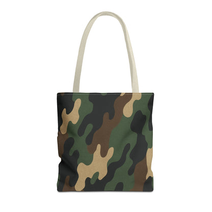 Stylish Camouflage Tote Bag, Reusable Shopping Bag, Beach Tote, Casual Carry-All, Gift for Him or Her - TRV
