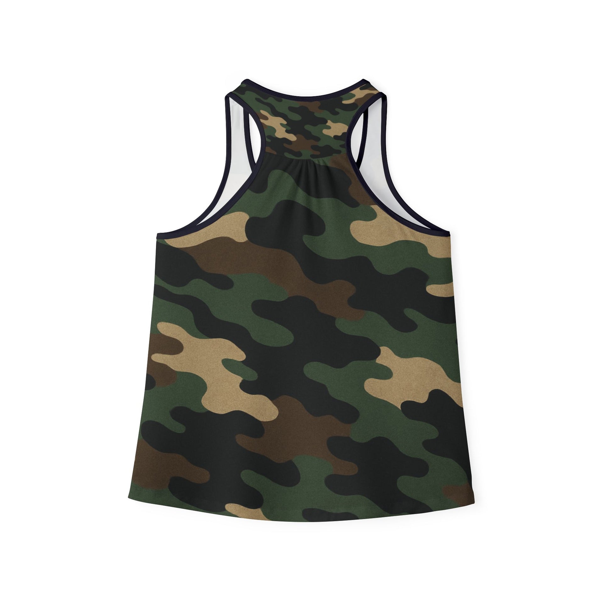 Camo Women's Tank Top, Stylish Fitness Wear, Summer Outfit, Outdoor Activities, Casual Tank for Women, Gift for Her - TRV