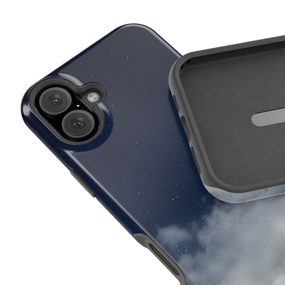 Night Sky Magnetic Impact-Resistant Phone Case — Foggy Cloud Design