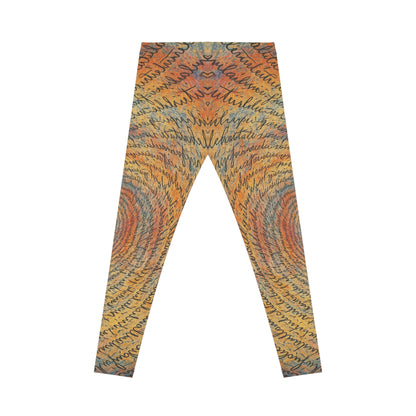 Colorful Spiral Print Yoga Leggings, Trendy Activewear for Women, Perfect for Fitness, Fashion, and Everyday Wear - TRV